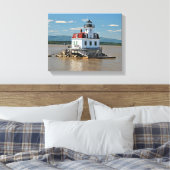 Esopus Meadows Light house, New York Canvas Print キャンバスプリント (インサイチュ (寝室))