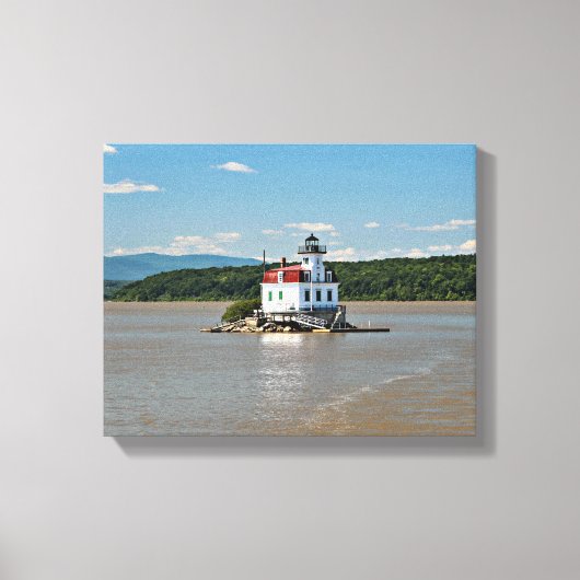 Esopus Meadows Light house, New York Canvas Print キャンバスプリント (正面)