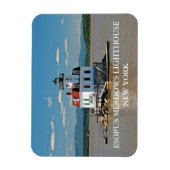 Esopus Meadows Light house, New York Photo Magnet マグネット (縦)