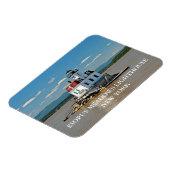 Esopus Meadows Light house, New York Photo Magnet マグネット (左側)
