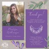 Esoteric Psychic モダン Photo Customer Thank 名刺