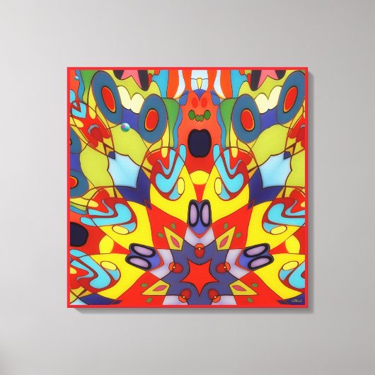 Esoteric Scream キャンバスプリント (正面)