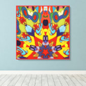 Esoteric Scream キャンバスプリント (インサイチュ (ウッドフロア))