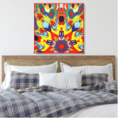 Esoteric Scream キャンバスプリント (インサイチュ (寝室))