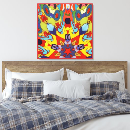 Esoteric Scream キャンバスプリント (インサイチュ (寝室))