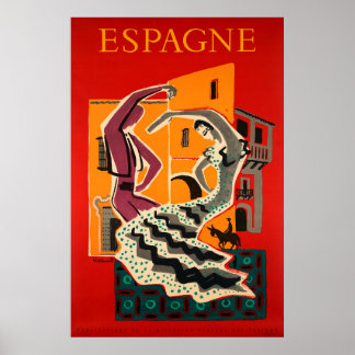 Espagne，スペイン，旅行ポスター ポスター