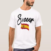 Espain Soccer - Spanish Flag Tシャツ (正面)