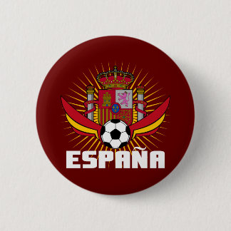 Españaのサッカー 缶バッジ