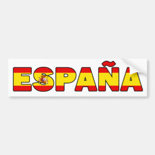 Españaのバンパーステッカー バンパーステッカー
