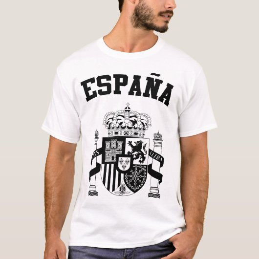 Españaの紋章付き外衣 Tシャツ (正面)