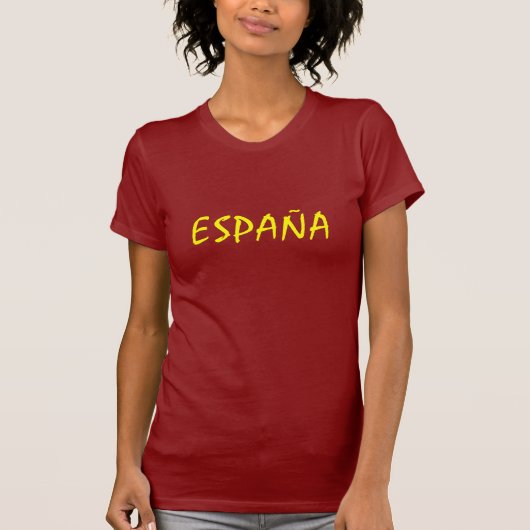 ESPAÑA、スペイン Tシャツ (正面)
