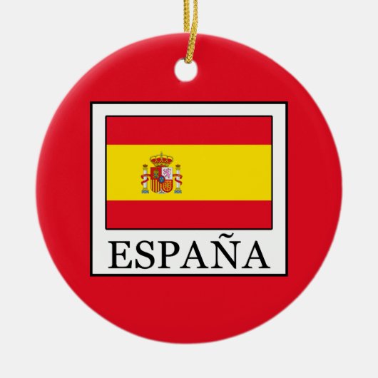 España セラミックオーナメント (正面)