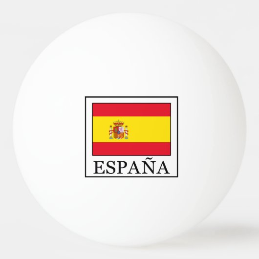 España 卓球ボール (正面)