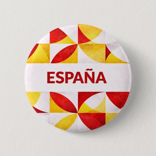 España 缶バッジ (正面)