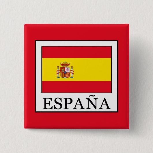 España 缶バッジ (正面)
