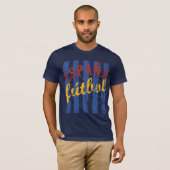 España FútbolのTシャツ Tシャツ (正面フル)