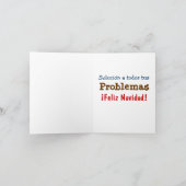 ESPAÑOL/Caca de Oroの~ Tarjeta/Invitación シーズンカード (内部)