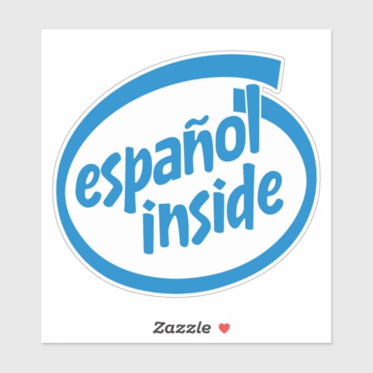 Español inside シール (シート)