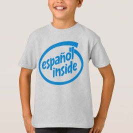 Español inside tシャツ