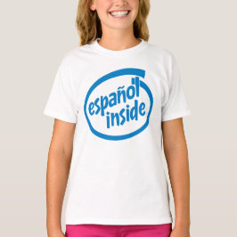 Español inside tシャツ