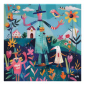 Espantapájaros Alegre: Paisaje Folk y Naive. ポスター (正面)