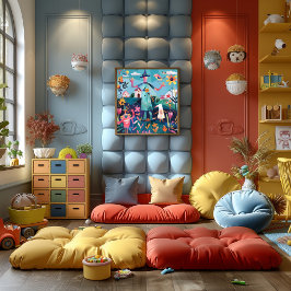 Espantapájaros Alegre: Paisaje Folk y Naive. ポスター