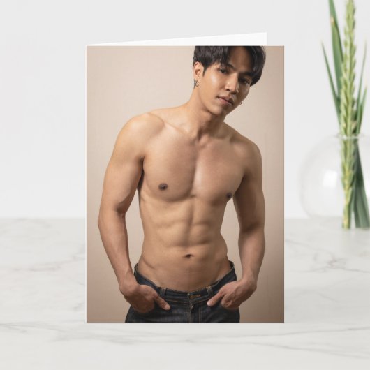 Especially Asian Greetings Card カード (正面)