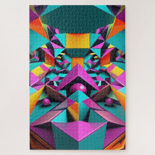 Espejismo geométrico ジグソーパズル (縦)