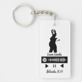 Esperando un bebe キーホルダー (正面)