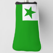 Esperanto Flag ゴルフヘッドカバー (回転90)