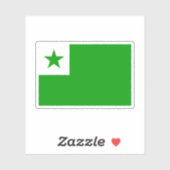 Esperanto Flag シール (シート)