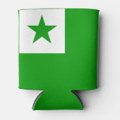Esperanto Flag 缶クーラー (正面)