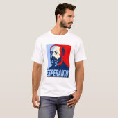 Esperanto L L Zamenhof Hope Inspired Gift Idea T-S Tシャツ (正面フル)