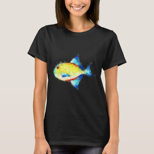 Esperimentoza - きれいな魚 tシャツ (正面)