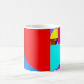 espiralフィボナッチ コーヒーマグカップ (中央)