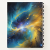 Espiral de Oro y Azul ノートブック (裏面)