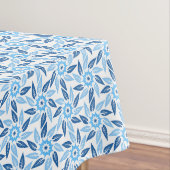 Espiral Floral Azul テーブルクロス (インサイチュ)
