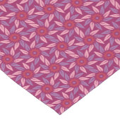 Espiral Floral Magenta ショートテーブルランナー (コーナー)