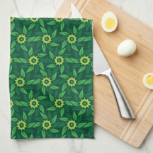 Espiral Floral Verde