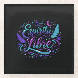 Espíritu libre ガラスコースター