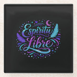 Espíritu libre ガラスコースター