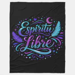 Espíritu Libre フリースブランケット