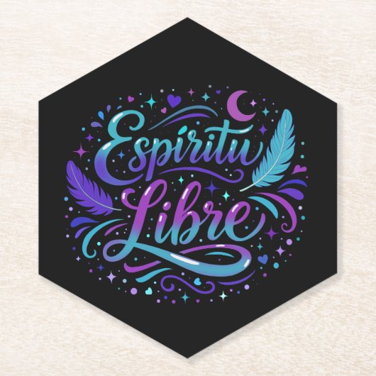 Espíritu libre ペーパーコースター (正面)