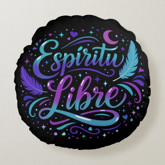 Espíritu Libre ラウンドクッション (正面)