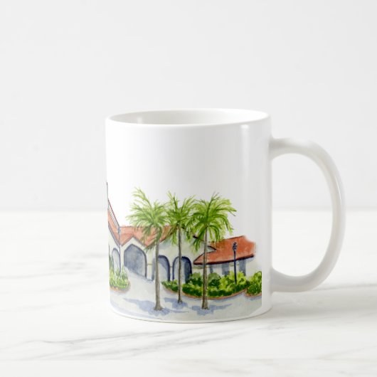 Espiritu Santoのカトリック教会 コーヒーマグカップ (右)
