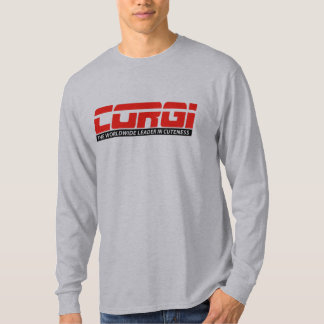 ESPNのコーギーのメンズによって合われるLongsleeveのTシャツ Tシャツ