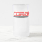 ESPNのコーギー15oz。 曇らされたガラスのマグ フロストグラスビールジョッキ (中央)