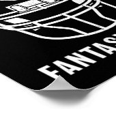 ESPNファンタジーサッカー私が何をしているのか分からない ポスター (角)