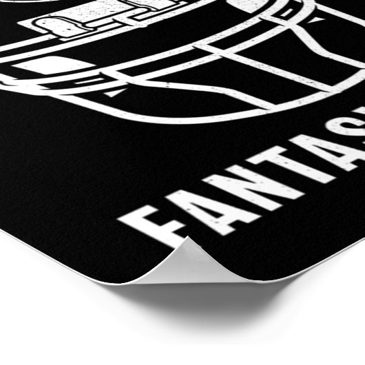 ESPNファンタジーサッカー私が何をしているのか分からない ポスター (角)