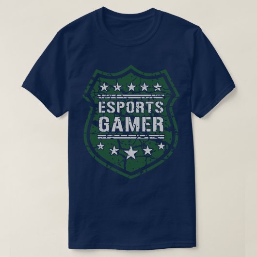 Esportsゲーマー Tシャツ (デザイン正面)